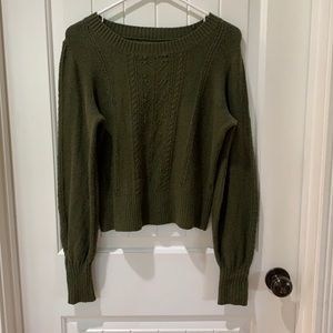 Lucky Brand green sweater